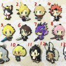FINAL FANTASY Hope Estheim Cloud Sephiroth Rubber Strap Keychain Keyring Charm