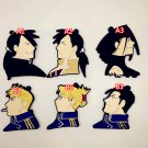 Fullmetal Alchemist Rubber Strap Phone Charm Anime Keychain Key Ring Roy Edward