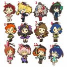 The iDOLMASTER Cinderella Girls Anime Rubber Strap Keychain Keyring Bag Charm