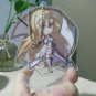 Fate Grand Order FGO 2-Side Acrylic Keychain Stand Keyring Alter Okita Archer