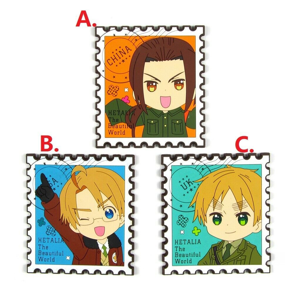 APH Hetalia Axis Powers THE BEAUTIFUL WORLD Rubber Coaster Cup Mat Cosplay Gift