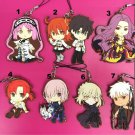 Fate Grand Order Apocrypha 一番くじ  Anime Rubber Strap Keychain Bag Charm Keyring