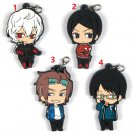 Japan Anime World Trigger Rubber Strap Collection Keychain Keyring Phone Charm