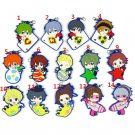 THE IDOLM@STER SideM S.E.M Anime Figure Rubber Strap Bag Charm Keychain Ker Ring