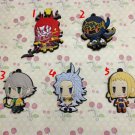 Japan Anime FINAL FANTASY VOL.5 Rubber Strap Keychain Key Ring Charm Bag Pendant