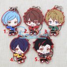 New Japan Anime Ensemble Stars ES Keychain Rubber Strap Phone Charm Pendant Gift