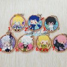 Fate Grand Order FGO Saber Merlin Karna Lancer Keychain Keyring Rubber Strap New
