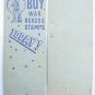 2 VINTAGE WWII WAR BONDS MATCH COVERS FOR SAFETY & KEEP EM ROLLIN FLYING