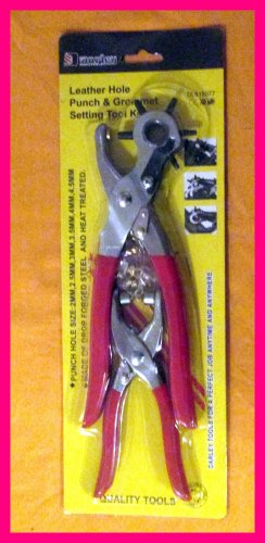 Punch Leather Hole Craft Tools Punches Pliers 2-4.5mm