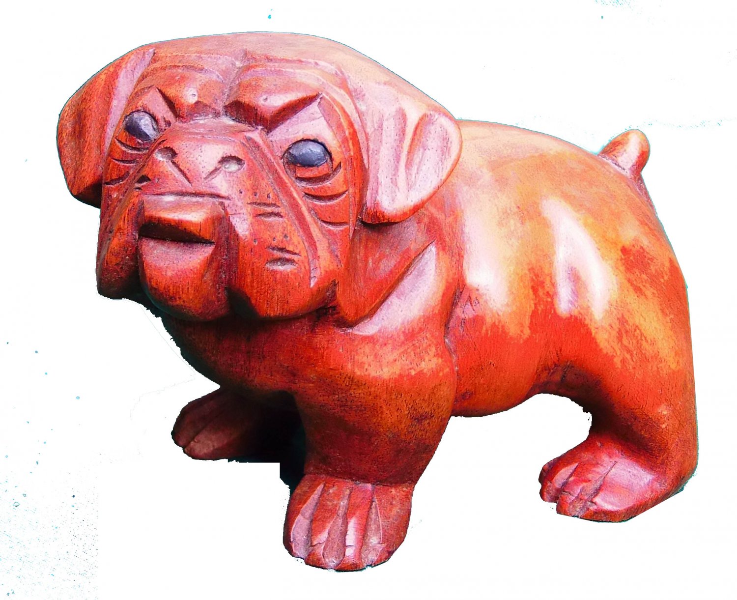 Wooden Bulldog small