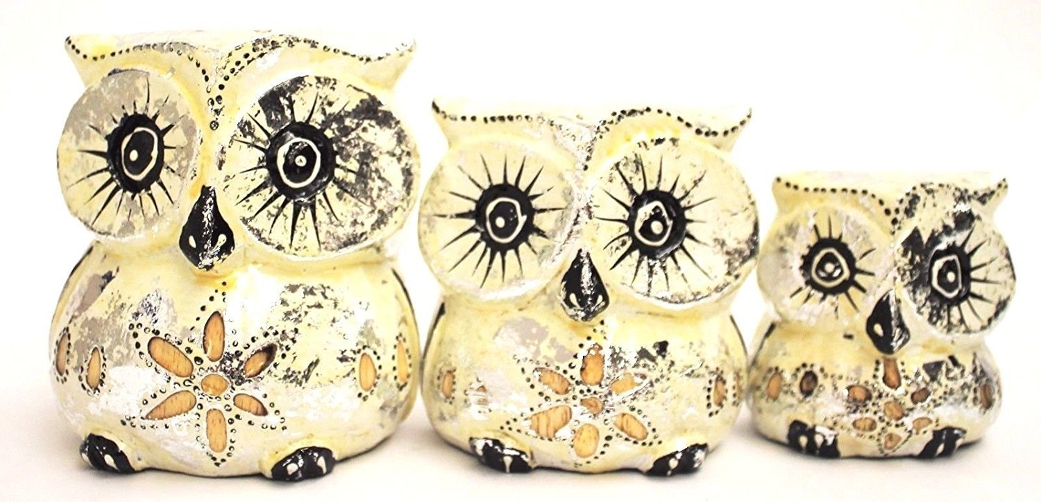 Owl set cream