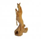 Horse carving
