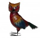 Owl metal ornament