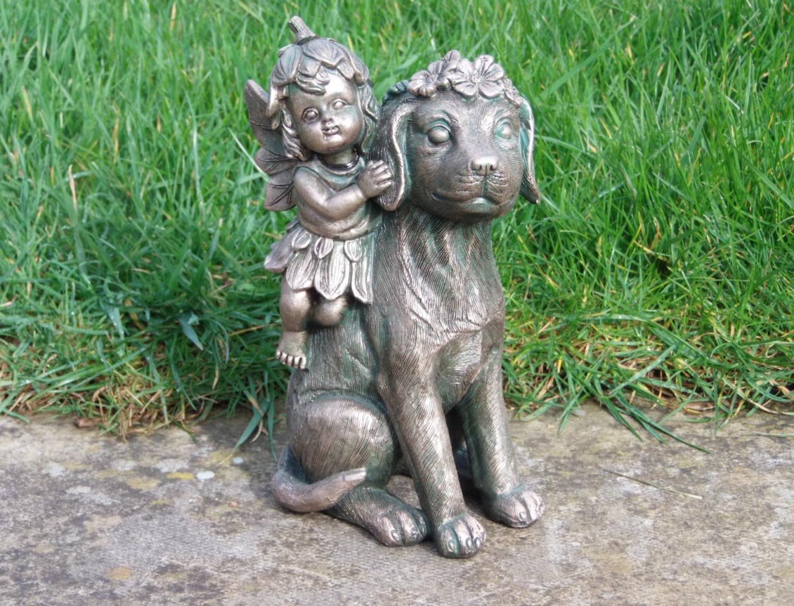 Fairy and dog