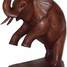 Elephant wooden statue