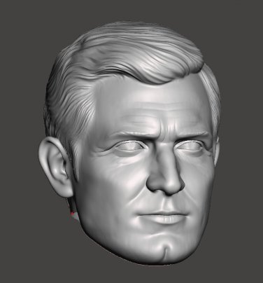 3DPRINTED  007  GEORGE LAZENBY