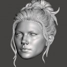 3DPRINTED BEAUTY KATHRYN WINNICK BUN HAIR