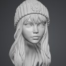 3DPRINTED ANIME GIRL COLLECTION BEANIE GRL 3DPRINTED ANIME GIRL COLLECTION BEANIE GRL