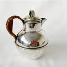 19th c Silver Plate Lidded Hot Water Jug - William Gallimore & Sons