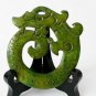 Green Jade Dragon Pendant / Oriental / Chinese Pendant