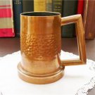 Vintage Copper Glass Bottom Tankard - Vintage Brewerania