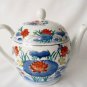Early/Mid 20th c Oriental / Chinese Hand Decorated Teapot