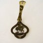 Antique Brass Door Knocker - John Peel  The Huntsman
