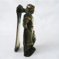 19th c Large Brass Roman Centurion  Door Knocker - Victorian Brass Door Knocker