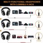 OneOdio Wired Over Ear Headphones Studio Monitor & Mixing DJ Stereo Headsets with 50mm - Black