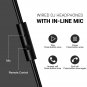 OneOdio Wired Over Ear Headphones Studio Monitor & Mixing DJ Stereo Headsets with 50mm - Black