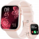 Hwagol Smart Watch (Answer/Make Call), 2024 Newest 1.85 Inch Fitness Tracker, Heart Rate/Sleep