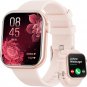 Hwagol Smart Watch (Answer/Make Call), 2024 Newest 1.85 Inch Fitness Tracker, Heart Rate/Sleep