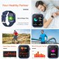 Hwagol Smart Watch (Answer/Make Call), 2024 Newest 1.85 Inch Fitness Tracker, Heart Rate/Sleep