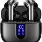 TAGRY Bluetooth Headphones True Wireless Earbuds 60H Playback LED Power Display Earphones with