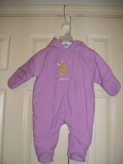 Child of Mine Baby Bunting One Piece Snow Suit 3 6 Months NEW