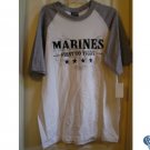 Marines - First to Fight T-Shirt TShirt Large Mens NEW