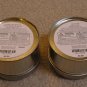 Small Holiday Tin Candle Lot of 2 Pier 1 Imports NEW Candles