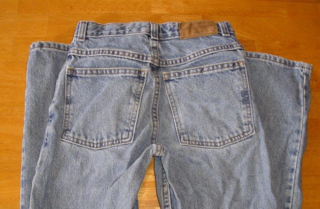 old navy relaxed slim pants