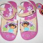 Dora the Explorer Sandals Tan with Pink Sz 9/10 NEW