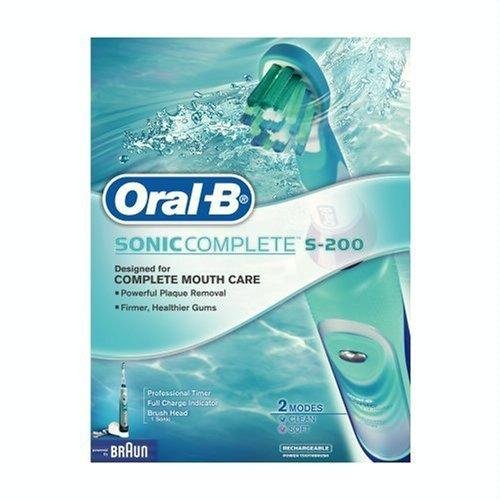 Oral-B Oral B Power Sonic Complete S-200 Series Electric Toothbrush ...