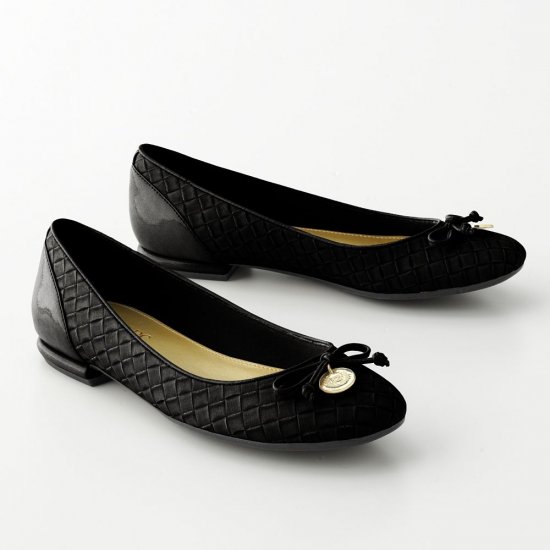 CHAPS BLACK Women's Flats Shoes Size 8 Womens Casual Flat Shoes Black NEW