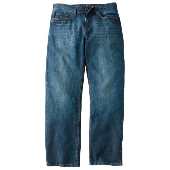 Axist Premium Mens Jeans Relaxed Fit Dark Wash 38 x 30 NEW