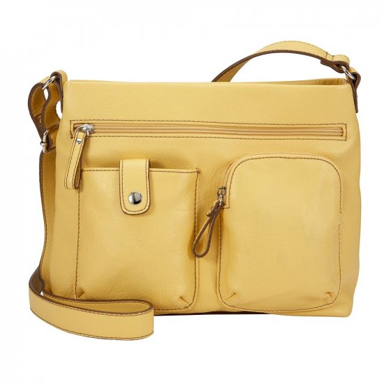 Relic Purse Handbag Shoulder Bag Relic Trisha Cross-Body Yellow NEW