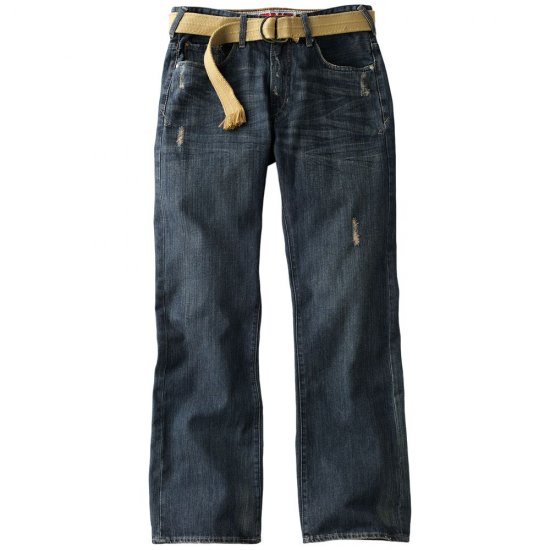 UnionBay Yukon Boot Cut Premium Mens Jeans Teens Boys Blue 38 x 30