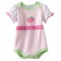 NEW Baby by Bon Bebe One Pc 3 to 6 Mo Baby Outfit Pink Strawberry  Onesie