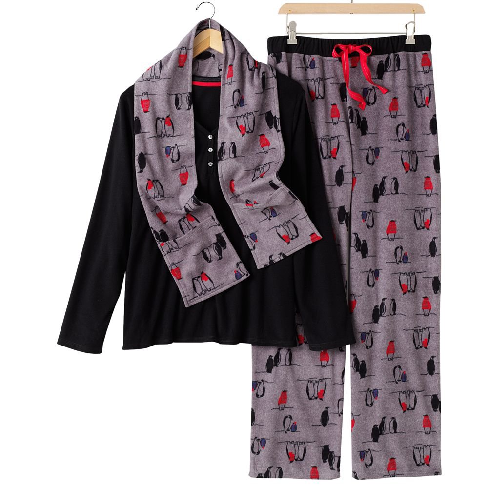 croft and barrow fleece pajama pants