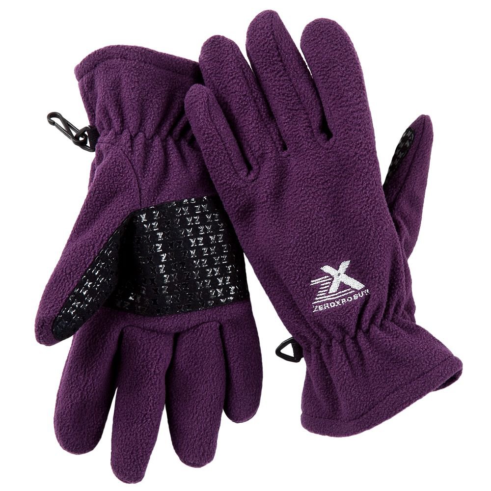 ZeroXposur Mabbel Womens Fleece Gloves S M Purple NEW 30