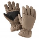 Isotoner Mens Ski Gloves M/L Medium to Large Tan NEW $42