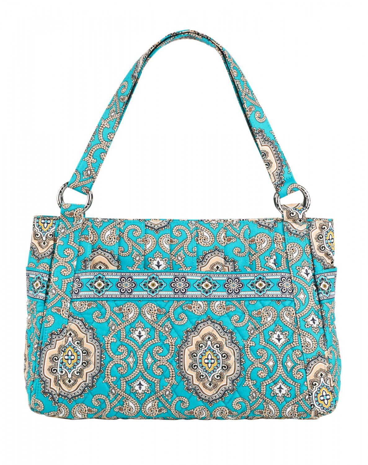 Vera Bradley Purse Handbag Hand Bag Stephanie Totally Turquoise $68 NEW