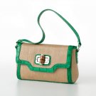 Apt 9 Straw Shoulder Bag Purse Handbag Shoulder Bag Green $49 NEW